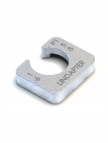 M24 Tipo P2 Empaquetadura corta LINDAPTER® Galvanizado en caliente
