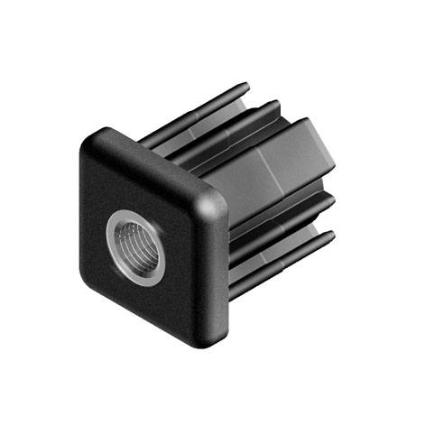 INSERT FILETE POUR TUBES CARRES 40X40X2.0 REF 098V402010