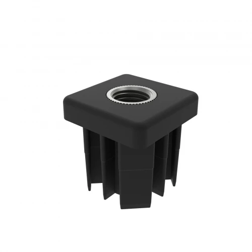 INSERT FILETE POUR TUBES CARRES 40X40X2.0 REF 098V402016