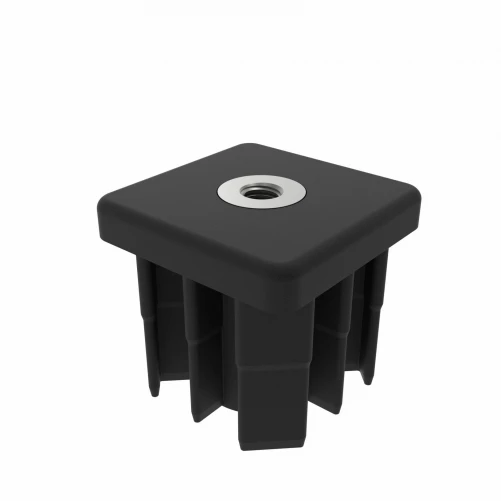 INSERT FILETE POUR TUBES CARRES 40X40X2.0 REF 098V402008