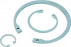 Circlips internos DIN 472 48mm acero inoxidable 1.4122