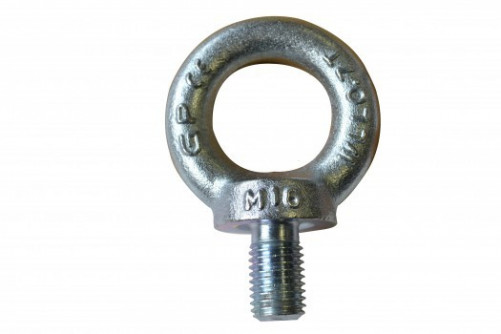Anillo de elevación DIN 580 M12 Acero inoxidable A2
