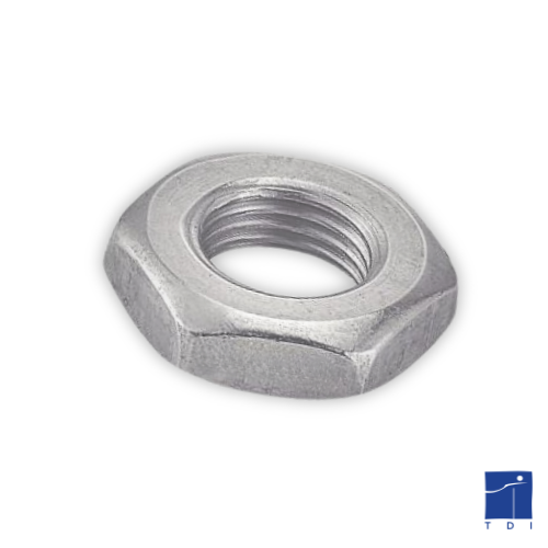 Tuerca hexagonal baja Hm DIN 439 M12 X 1,75 acero cincado Ecotri®.