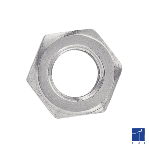 Tuerca hexagonal baja Hm DIN 439 M12 X 1,75 acero cincado Ecotri®.