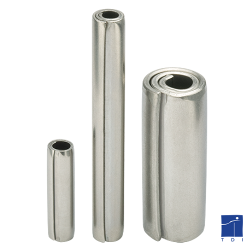 Pasador elástico en espiral - serie media ISO 8750 2,5 X 6mm Acero inoxidable 304 SPIROL
