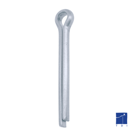 Pasador de chaveta DIN 94 4mm X 28mm acero zincado blanco