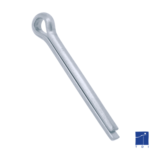 Pasador de chaveta DIN 94 4mm X 28mm acero zincado blanco