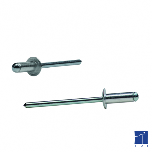 TP REMACHE CIEGO Ø 4,0 X 16 ALU/ALU 10,5-12,5 REF. BRALO 01160004016