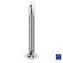 Tornillo autoperforante Phillips de cabeza avellanada DIN 7504P M5.5 X 50mm acero cementado, zincado, blanco