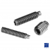 Tornillo de cabeza cilíndrica DIN 915 M3 X 0,50 X 5mm Acero inoxidable A2