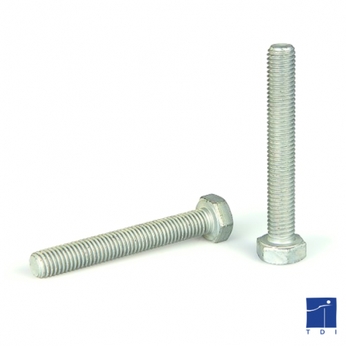 Vis tête hexagonale entièrement filetée DIN 933 M36 X 4.00 X 100mm cl. 8.8 galvanisé à chaud