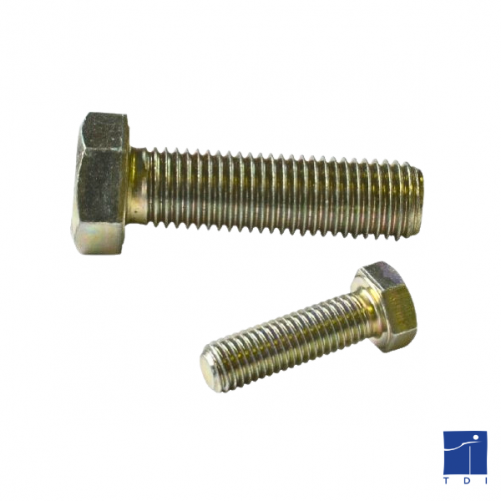 Vis tête hexagonale entièrement filetée DIN 933 M8 X 1.25 X 14mm cl.8.8 zingué écotri®