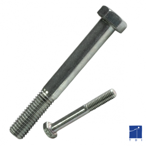 Tornillo de cabeza hexagonal parcialmente roscado DIN 931 M24 X 3.00 X 220mm cl.8.8 zincado écotri
