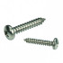 Tornillo de cabeza cilíndrica DIN 7981 M2.9 x n°4 x 9.5mm Acero inoxidable A2