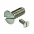 Tornillos avellanados ranurados para metal DIN 963 M10 X 1.50 X 20mm Acero inoxidable A2