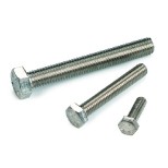 Tornillo de cabeza hexagonal totalmente roscado de acero inoxidable A2
