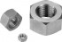 Tuerca hexagonal HU ISO 4032 M10 X 1.50 acero inoxidable 316L Mo+80 KG BUMAX 88