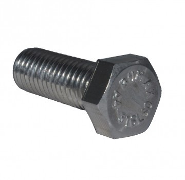 ANSI B.18.2 1 rosca NC-8 X 2 acero inoxidable 316L-80 BUMAX 88® tornillo de cabeza hexagonal totalmente roscado