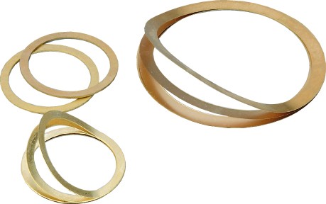 Arandela de calce pelable DIN 988 120mm X 140mm X 1mm latón UZ33
