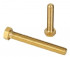 Tornillo de cabeza hexagonal totalmente roscado DIN 933 M10 X 1,50 X 16mm latón