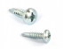 Tornillo Phillips autoperforante cabeza plana DIN 7504N M3.5 X 9.5mm acero cementado zincado blanco