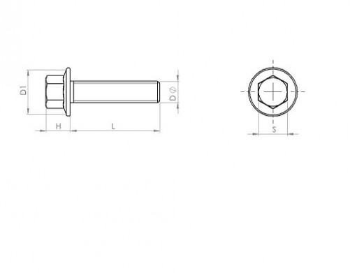 Tornillos de cabeza cilíndrica DIN 7500D M4 X0,70X 12mm acero cementado, zincado blanco