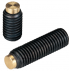 Tornillo de cabeza cilíndrica de latón M10 x 1,50 x 16 mm acero
