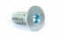 Tornillo avellanado ISO 10642 M3 X 0.50 X 20mm cl.12.9 zincado blanco HOLO-KROME