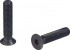 ANSI B.18.3 1/2NC 13 rosca X 2 tornillo de cabeza hexagonal avellanada de grado 8