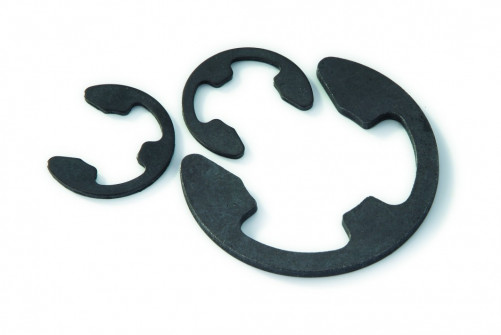 Circlips truarc E" reforzado DIN 6799 11mm acero XC75 fosfatado