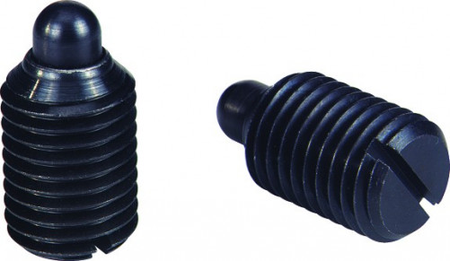 Pitones con muelle partido Forma B 12mm acero XC38 + espárrago XC10