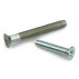 Tornillos de cabeza avellanada Pozidrive 90° DIN 7500M M6 X 1,00 X 40mm acero cementado, zincado blanco