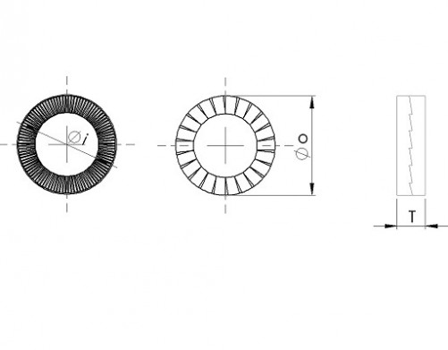 Arandela de seguridad (par) 6mm AISI 316L NORD-LOCK® acero inoxidable